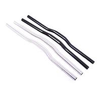Guidon élévateur en titane pour vélo brompton 7 ° Riser 25,4 mm 600 mm de largeur peut convenir à un vélo pliant 3Sixty léger (poli miroir)