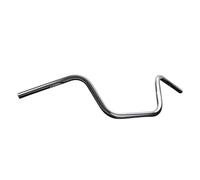Guidon En Acier Apehanger Chromé TRW 25,4 Mm 1" Avec Canal De Câble - Rainures