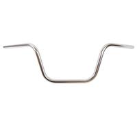 Guidon en Acier Apehanger Chrome TRW 25,4mm 1 " Avec Canal de Câble - Encoches