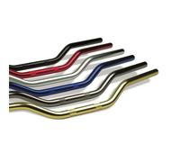 Guidon en aluminium 110 mm 22 mm rouge anodisé Trw Mcl100r