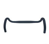 Guidon en aluminium avec sensation élastique et caractéristiques ajustées pour les environnements routiers fixes sur piste et vélo (480 x 31,8 x 23,8 mm, noir sable)