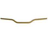 Guidon en aluminium Moto Scooter ATV Cross Enduro Plie Basse 22 mm-Or