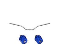 Guidon en aluminium verni « glow-blow », couleur rouge, avril 1000 chef nord 1000cc (2002)