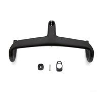 Guidon en fibre de carbone T800 pour vélos de route Design intégré 28 6 mm de diamètre Poids 350 g Longueur 380/400/420 mm (90 x 380 mm)