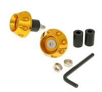 Guidon Fin de Vibrations Plat 13,5/17,5 mm - Or