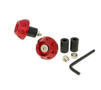 Guidon Fin de Vibrations Plat 13,5/17,5 mm - Rouge