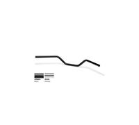 Guidon Flat Track noir Ø22,2mm