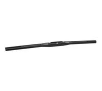 Guidon FORCE SPEED plat 31,8/ 640 alu, noir mat