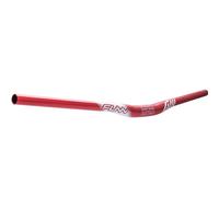 FUNN Cintre VTT Full On – alliage robuste et léger, serrage 31,8 mm, 785 mm, rehausse 30 mm – Rouge