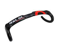 guidon gravel carbone 1-1/4"cintre carbone vélo de course UD brillant routage interne 440mm