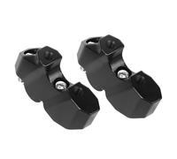Guidon Guidon Riser Pince Kit de Pinces de rehausseur de Barre de Guidon CNC pour Moto, Noir, pour pour Sportster S 1250 RH1250S 2021 - 2023