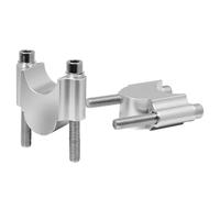 Guidon Handlebar Risers Paire De Rehausseurs De Guidon Universels Pour Moto Fixations Universelles 28 Mm 22 Mm 7/8" Pour YAMAHA HGNMPGVVTZ(Argent)