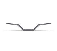 Guidon en acier HIGHSIDER pro Flat Track, chrome, argent