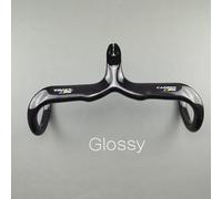 Guidon Intégré En Carbone Pour Vélo De Route,Support D'ordinateur Gps - Type Glossy 120x420mm