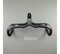 Guidon Intégré En Carbone Pour Vélo De Route,Support D'ordinateur Gps - Type Matte 120x420mm