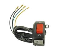 Guidon Interrupteur de commande 7/8 "22mm Moto Multi-fonction Guidon Clignotant Interrupteur Antibrouillard Phare Klaxon Démarrage Tuer Interrupteur ON OFF Noir 12V