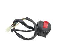 Guidon Interrupteur de commande Commutateurs Universels De Barre De Poignée De Moto De 7/8 Pouces, Avec Klaxon De Starter, Clignotant, Phare, Démarrage Électrique(2)