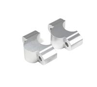 Guidon Kit Riser Pour Tenere 700 Pour T700 Pour Hold 700 Pour Tenere700 Pour Rallye Pour Monde Pour RAID 2019- Pince Rehaussement Guidon(Silver)