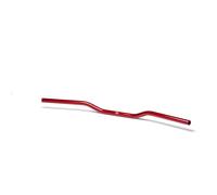 Guidon LSL Street Bar A00 en aluminium, 7/8 pouce, rouge, rouge