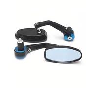 Guidon Mirror Rétroviseurs Moto 22 Mm, Rétroviseur D'extrémité De Guidon pour CFMOTO CLX700, Rétroviseur Pivotant Et Réflecteur. Rétroviseur Champ Vision(Bleu 2)