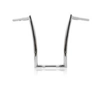 Guidon moto 14" 16 '' 18" Volant 25 mm(Chrome18inch)