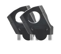 Guidon moto Adaptateur D'extension Pour Guidon De Motocross Pince Pour Guidon De 22 Mm Et 28 Mm Accessoires Universels(MDL3517B Black28mm)