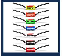 Guidon Moto Cross SCAR O² 28mm (1 1/8”) sans barre - MINI 65 85 Haut RC Style - Mousse rouge