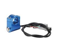 Guidon Moto Marche Phare Interrupteur Bouton De Commutateur De Phare Pour LED Adapté Au Guidon De Moto En Aluminium Segway X160 X260(Blue)