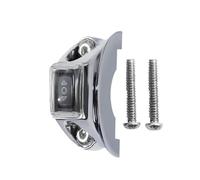Guidon Moto Marche Phare Interrupteur Bouton De Commutation De Commande De Support D'embrayage De Moto Adapté Pour Harley Tous Les Modèles Sans Manèges Aériens(Chrome)