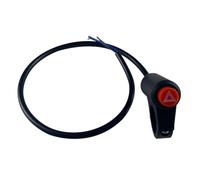 Guidon Moto Marche Phare Interrupteur Bouton De Commutation De Lumière Avec Double Flash D'avertissement, Lampe De Secours, Voyants Clignotants(A1)