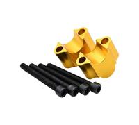 Guidon moto Pour MT09 SP Pour MT07 Pour MT03 Pour MT125 Pour MT25 Pour Tracer Moto 22mm 7/8" Guidon Riser Bar Mount Poignée Pince(22mm Color-G)