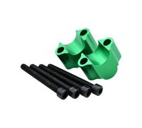 Guidon moto Pour MT09 SP Pour MT07 Pour MT03 Pour MT125 Pour MT25 Pour Tracer Moto 22mm 7/8" Guidon Riser Bar Mount Poignée Pince(22mm Green)