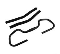 Guidon papillon en alliage de 31,8 mm de large avec 2 poignées en éponge pour vélos de tourisme et de trekking, barre de cyclisme légère en aluminium 6061 pour une utilisation en montagne et sur route