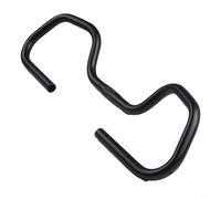 Guidon papillon léger pour vélo de tourisme et trekking, 580 mm de long, 25 à 4 mm de diamètre, fabriqué en aluminium 6061, comprend 2 poignées (guidon de 25,4 x 580 mm)