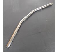 Guidon plat chromé 25.4mm universel Tommaselli moto custom 0328.31.60.04 acier