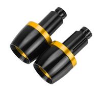 Guidon Poignée Barre Extrémités Capuchon Contrepoids Bouchon Glissière Pour Yamaha MT-125 MT-03 FZ-07 MT-125 MT-25 MT-10 FZ10 XJR 1300 Embout guidon moto(OR)