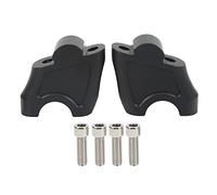 Guidon pour 02X 502C TNT250 TNT300, Hauteur de Guidon A, 2 pièces CNC en Aluminium y Pince avec 4 accès, Comable (All Black)