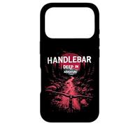 Guidon Profond dans L'Aventure, Le Cyclisme et L'Aventure Coque pour iPhone 17 Pro