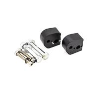Guidon Rehaussement Barre Accessoires Moto Rehausse De Guidon pour Yamaha FJR1300 pour FJR 1300 2006-2020 Rehausses (Couleur : Noir)