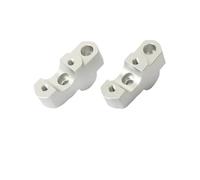 Guidon Rehausseur pour Street pour Triple 765R pour Street 765RS 765 RS R Kit De Rehausseurs De Guidon pour Moto Pince Arrière Argent Kit Riser Short