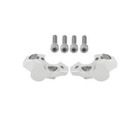 Guidon relevé et étendu pour ADV160 pour ADV 160 2017-2024 Pince Levage Moto Étendre Barre Poignée Rehaussant 29MM Reculer 15MM(Style 1)