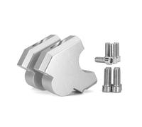 Guidon relevé et étendu pour CRF1100L pour L'afrique pour Twin pour Les Sports D'aventure Adaptateur D'extension Pince Traînée Guidon Moto(Style 2)