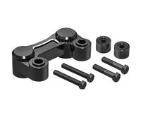 Guidon relevé et étendu Support Relocalisation Retrait Guidon pour Harley pour Street Bob FXBBS 114 2021-2024 FXBB 107 2018-2020(Type B)