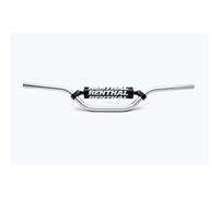 Renthal Guidon Classic Mini MX 100CC Ø22,2 mm avec barre argent, mousse noire