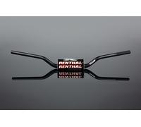 GUIDON RENTHAL 1,1/8 POUCE (28,6 MM) MX FATBAR NOIR ELI TOMAC NOIR