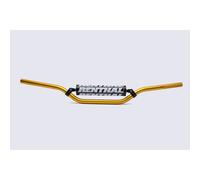 Renthal Guidon 693 Classic Enduro 22,2 Or avec protecteur noir pour moto