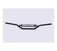 Guidon RENTHAL Motocross Haut Boutons Noir Avec Protecteur Noir