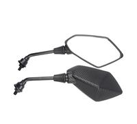 Guidon Rétroviseur Latéral Accessoires De Moto Miroir 2 Pièces Rétroviseurs Arrière Convexe 8mm 10mm Rétroviseurs D'extrémité De Barre De Poignée Rétroviseur Latéral