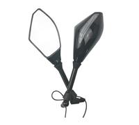 Guidon Rétroviseur Latéral Clignotants Rétroviseurs Latéraux avec Clignotant 10mm Rétroviseur De Moto pour pour pour