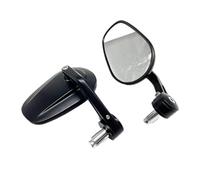 Guidon Rétroviseur Latéral GrandMiroir De Moto, Rétroviseur D'extrémité De Barre De Poignée, Pièces De Rechange De Rétroviseur Latéral, Miroir Auxiliaire De Recul